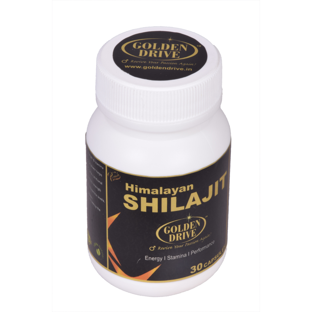 Tykhe Golden Drive Himalayan Shilajit Capsules (30caps)