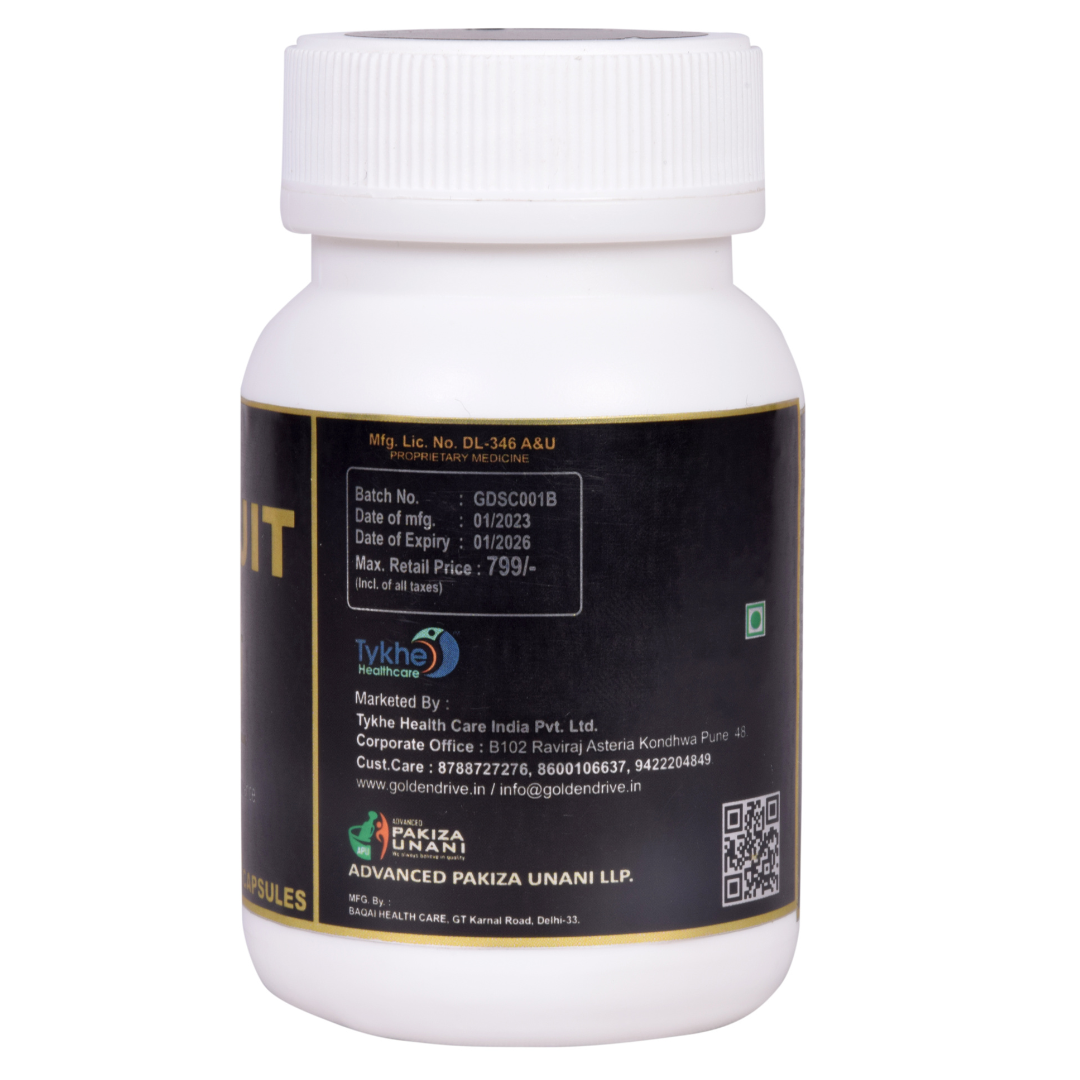 Tykhe Golden Drive Himalayan Shilajit Capsules (30caps)