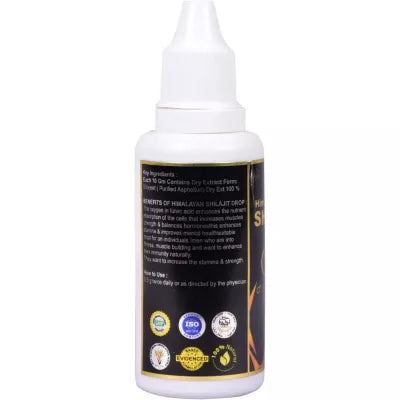 Tykhe Golden Drive Himalayan Shilajit Drops (30ml)