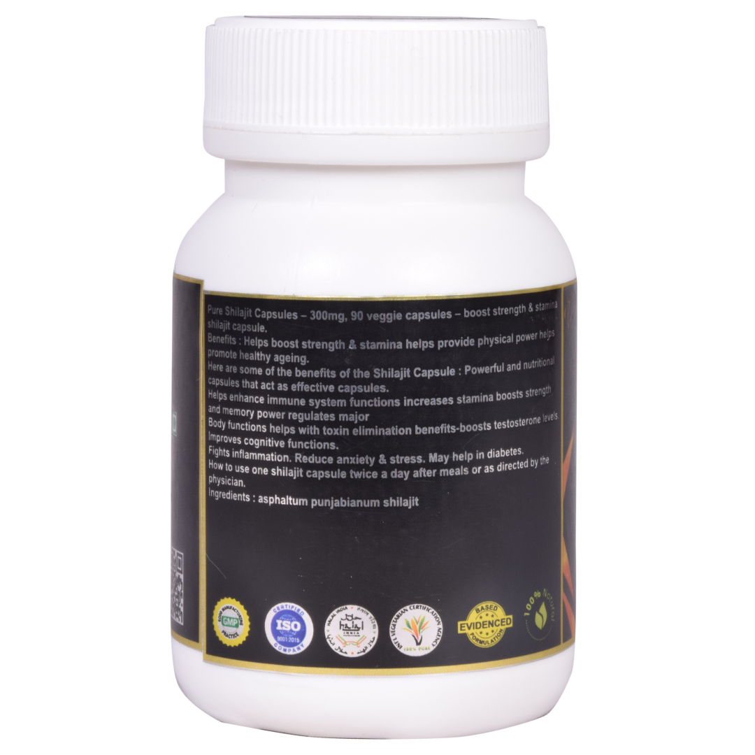 Tykhe Golden Drive Himalayan Shilajit Capsules (30caps)