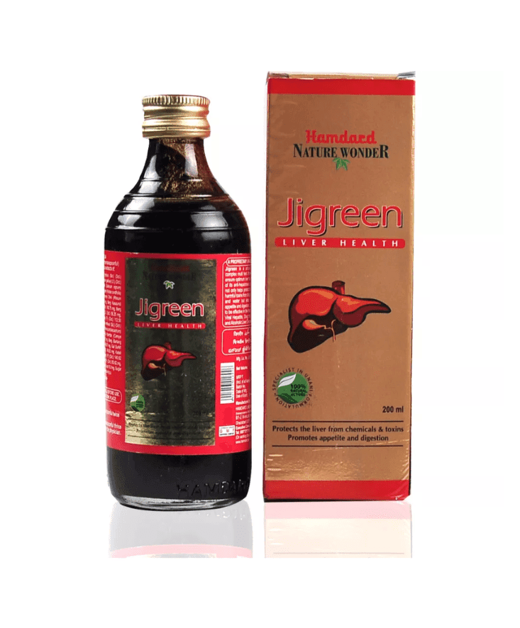 Hamdard Jigreen Syrup (200ml)(Pack of 2)
